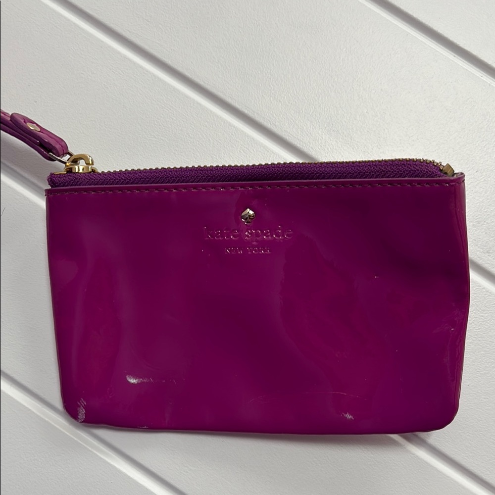 Kate Spade Purple Wristlet